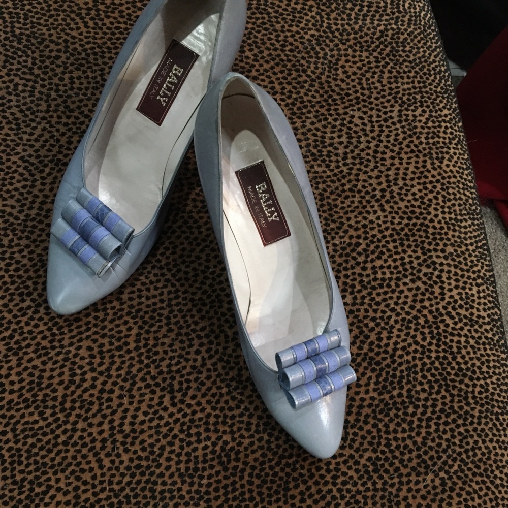 Gorgeous pale blue Bally pumps! - Picture 2 of 12